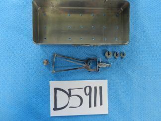 D5911 Storz Schioetz Opthalmic Tonometer W/ Weights