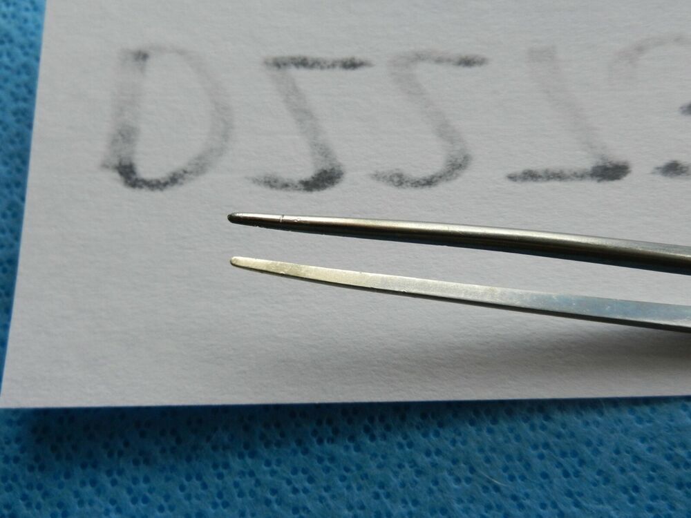 D2273 Kirwan Surgical Titanium Bayonet Bipolar Forceps 15-5101 - Image 3