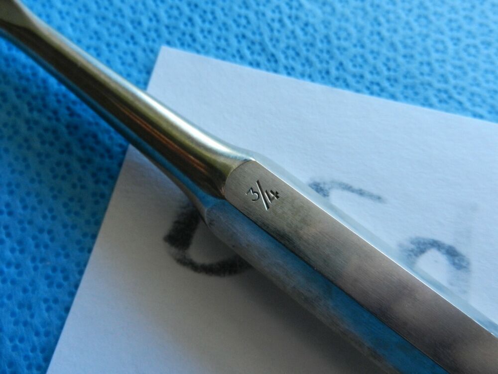 D2488 Zimmer Surgical 3/4in Hibbs Gouge 2885-00-03 - Image 4