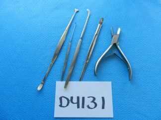 D4131 Storz Miltex Surgical ENT Instruments Lot Of 5