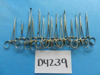 D4239 Codman Pilling Sklar Surgical Forceps Lot Of 15