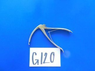 G120 V. Mueller VM104-2501 ENT Nasal Rongeur Curved Down Bite
