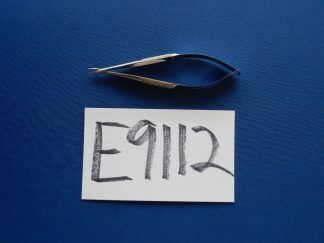 Storz E3842 Barraquer Needle Holder 10mm Moderately Curved Fine