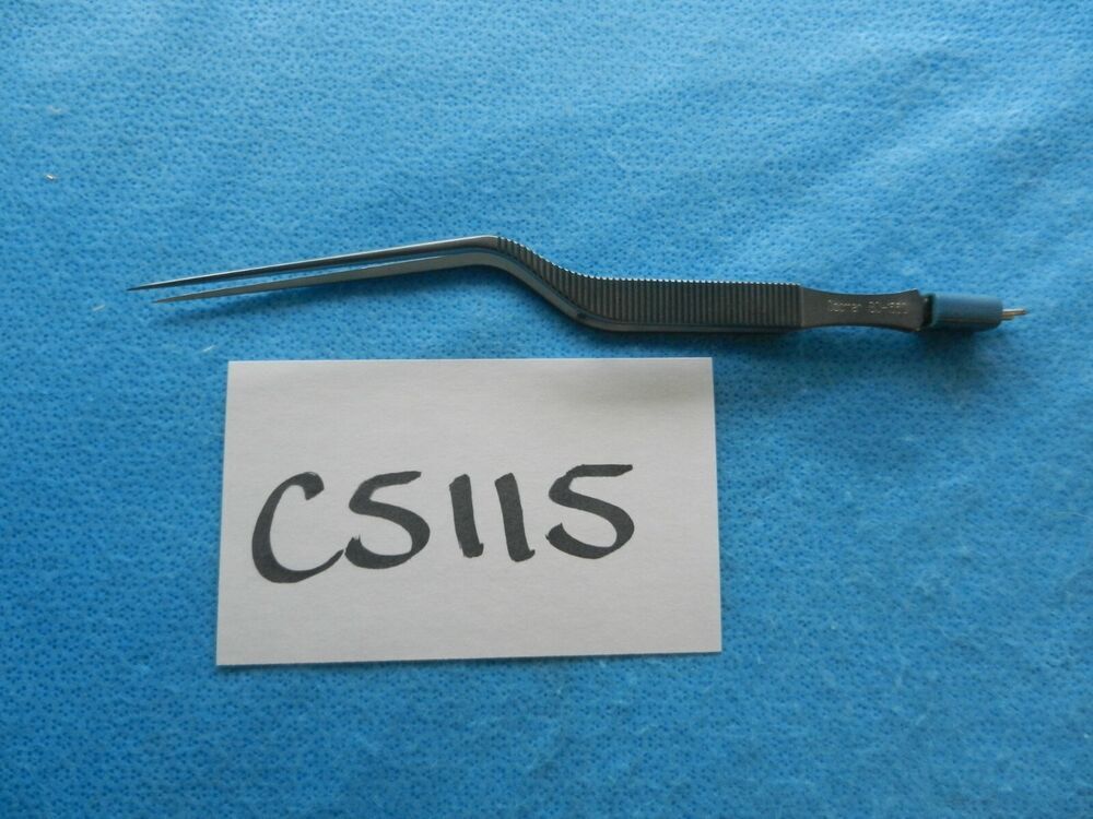 Codman Surgical Orthopedic Neuro Malis Bayonet Bipolar Forceps 80-1550