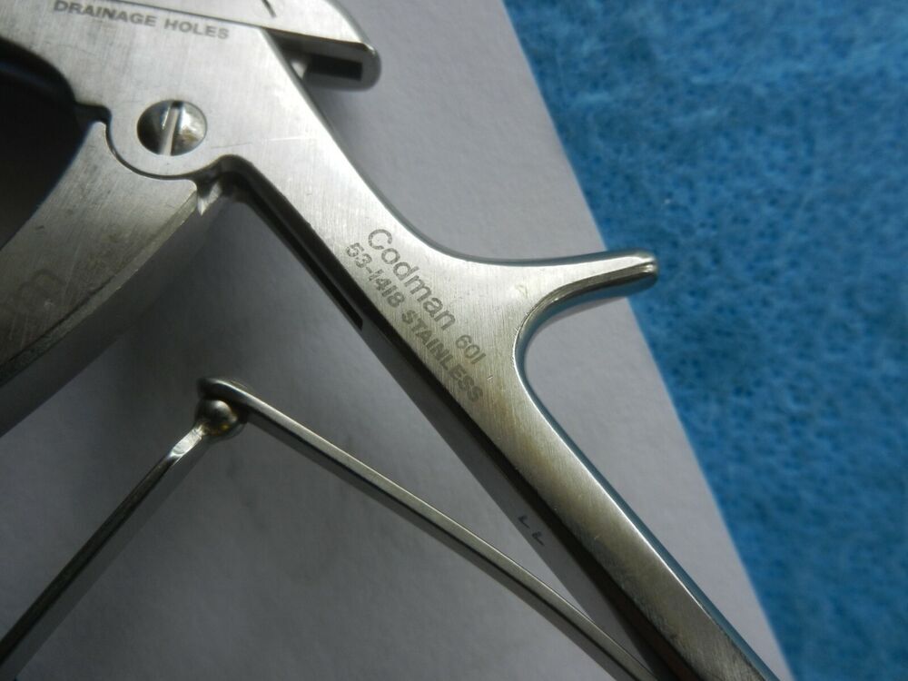 Codman Surgical Orthopedic 4mm 90 Deg 8in Kerrison Rongeur 53-1418 - Image 5
