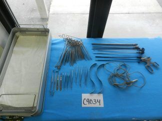 Conmed Stryker Surgical Laparoscopic Chole Instrument Set W/ Case