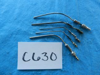 V. Mueller Codman Storz Surgical Suction Tubes Lot Of 5 #7