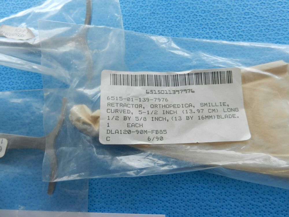 D2023 ZSI Miltex Surgical Smillie Type Retractors Lot Of 3 NEW! - Image 4