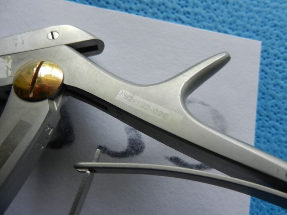 D3223 Surgical 2mm 40 Degree 8in Rongeur 52-182-02E - Image 5