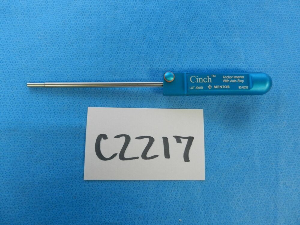 Mentor Surgical Cinch Inserter Instrument 93-6032