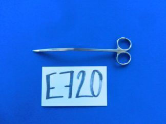 E720 Codman Dandy Angled Shaft Curved Tip Trigeminal Scissors 19.7cm 54-1041