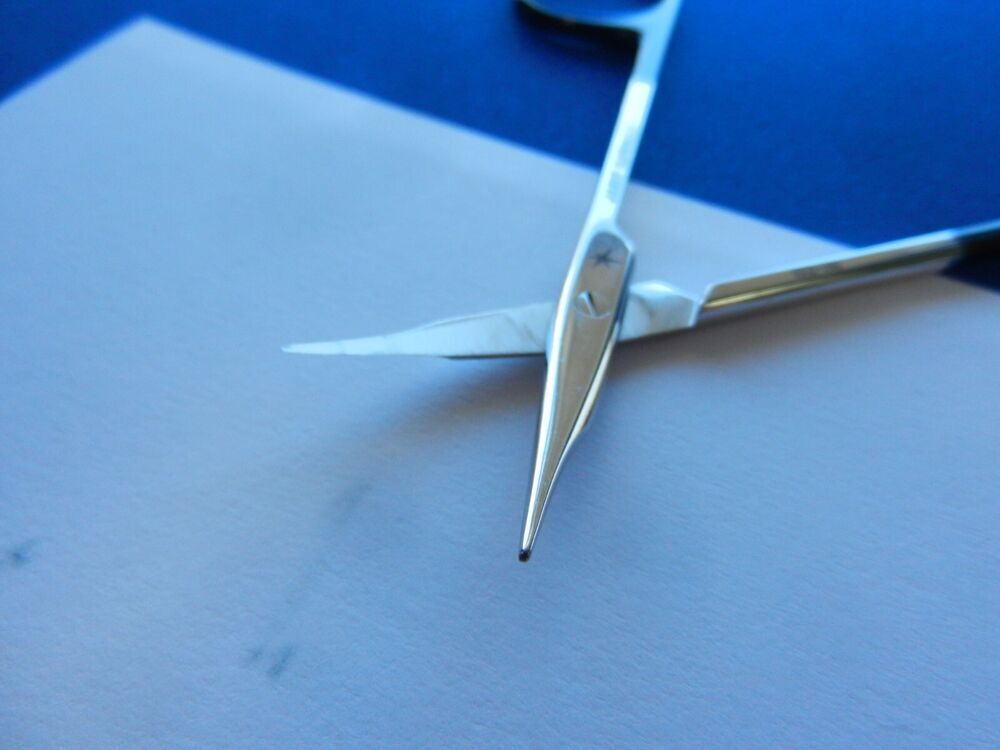 G57 Jarit 102-141 Supercut Stevens Tenotomy Scissor Curved 4-1/4" - Image 5