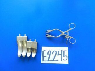 E2245 Aesculap BV581R Park Rectal Retractor with Blades