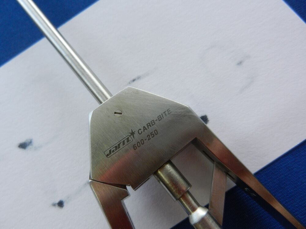 E5179 Jarit 600-250 Appel Left Curved Laparoscopic Needle Holder 5mm x 33cm WL - Image 5