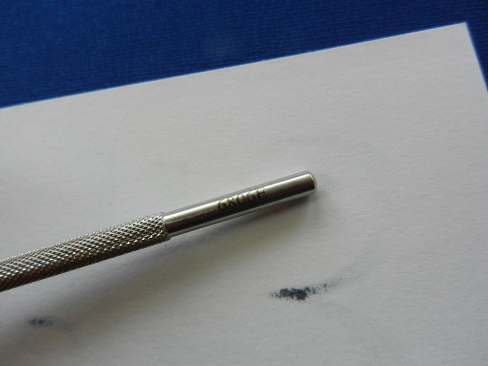 E5913 Ambler 6806E Koch Stop & Chop Angled Shaft Ophthalmic Instrument - Image 5
