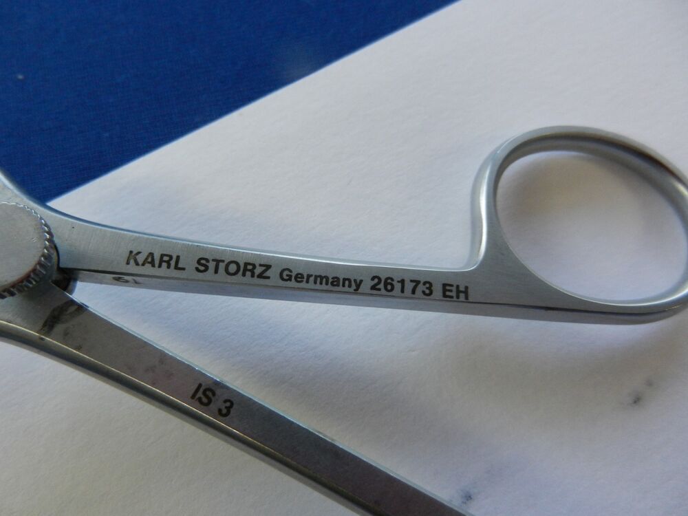 E7559 Storz 26173EH Laparoscopic Hook Scissors - Image 5