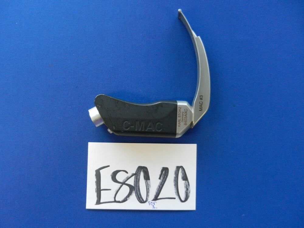 Storz 8403AXC C-Mac Video Laryngoscope Blade #3