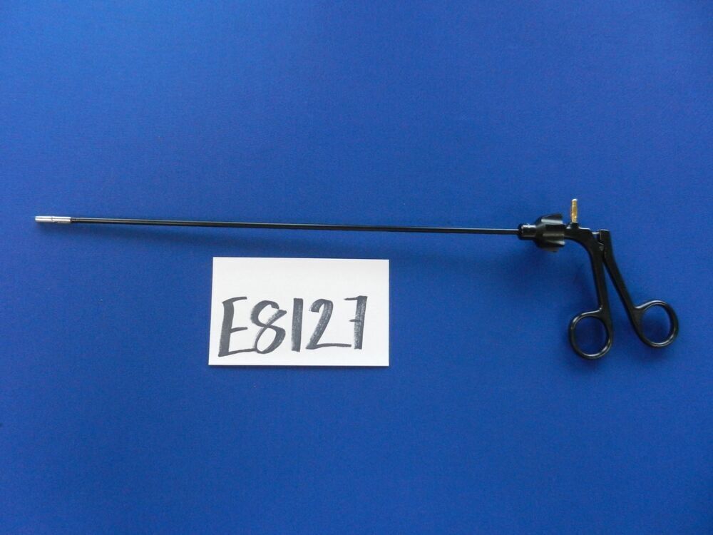 Jarit 625-105 Roto-Cam Laparoscopic Insulated Straight Grasping Forceps