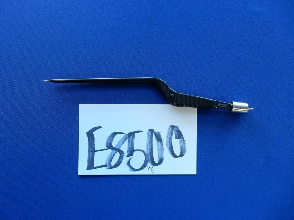 Stryker 3720-220-004 SilverGilde Guidestop Bipolar Forceps 0.4mm Tip x 22cm