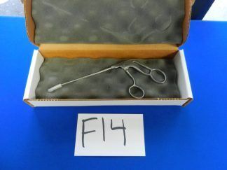 F14 Symmetry Surgical Arthroscopic Punch Up 15°, Curved Right,  3.6mm Bite