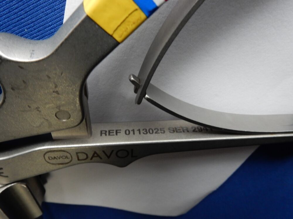 Davol 0113025 Salute Suture Removal Forceps 18" - Image 6