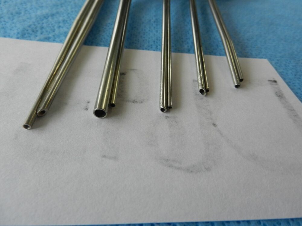 D6931 V. Mueller Storz Miltex Neuro Surgical Suction Tubes Lot of 5 6-8 & 6x14FR - Image 3