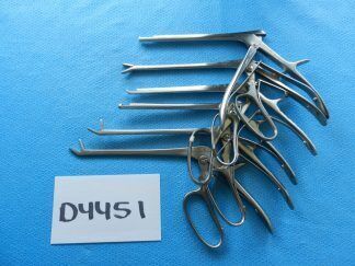 D4451 Zimmer Jarit Codman Surgical Rongeurs Lot Of 6