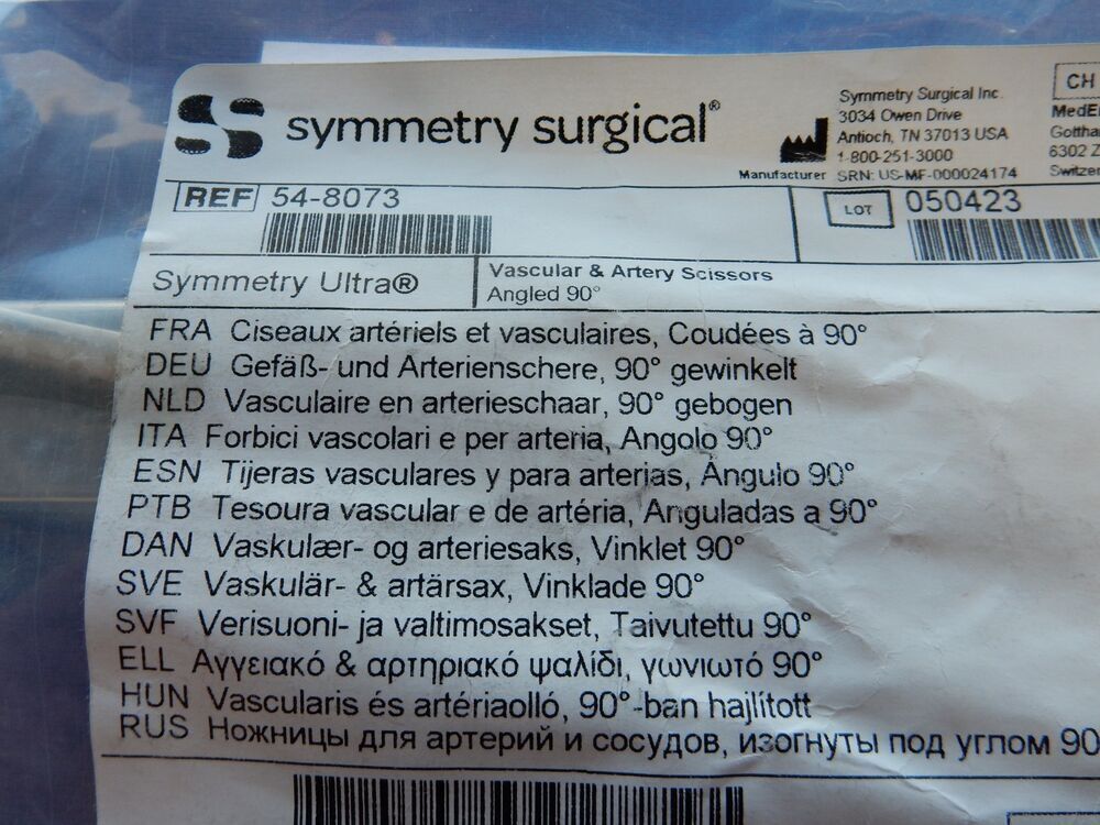 **NEW** Symmetry 54-8073 Ultra 90 Degree Angled Scissors - Image 5