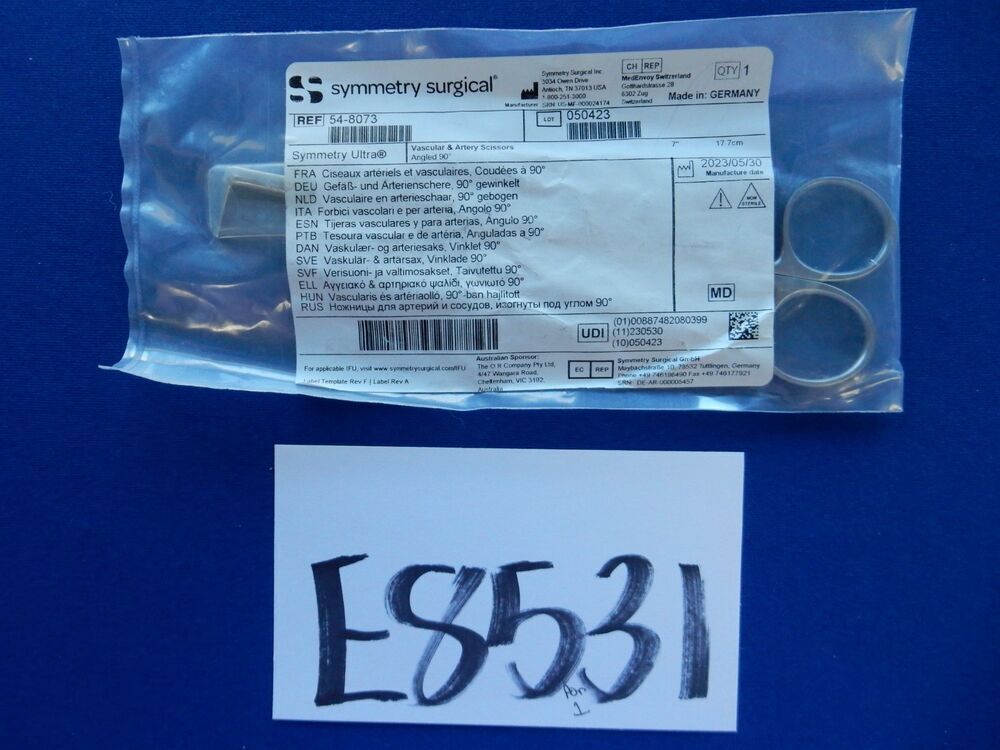 **NEW** Symmetry 54-8073 Ultra 90 Degree Angled Scissors
