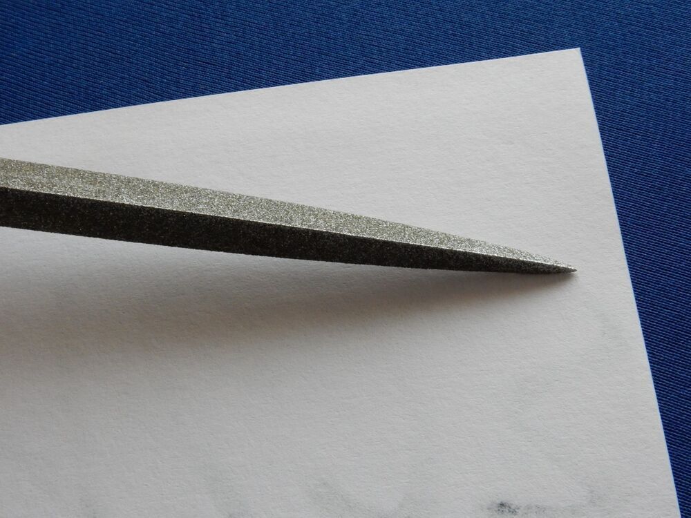 Strauss HB2607 Three Square Needle Diamond File 8-1/2" - Image 5