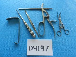 D4197 Jarit Storz Surgical ENT Instruments Lot Of 5