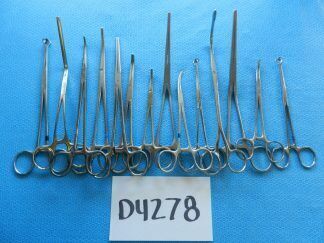 D4278 Codman Konig Weck Surgical Forceps Lot Of 15