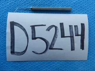 D5244 Storz Barraquer Iris Angled Tip Spatula Gently Curved E485.25