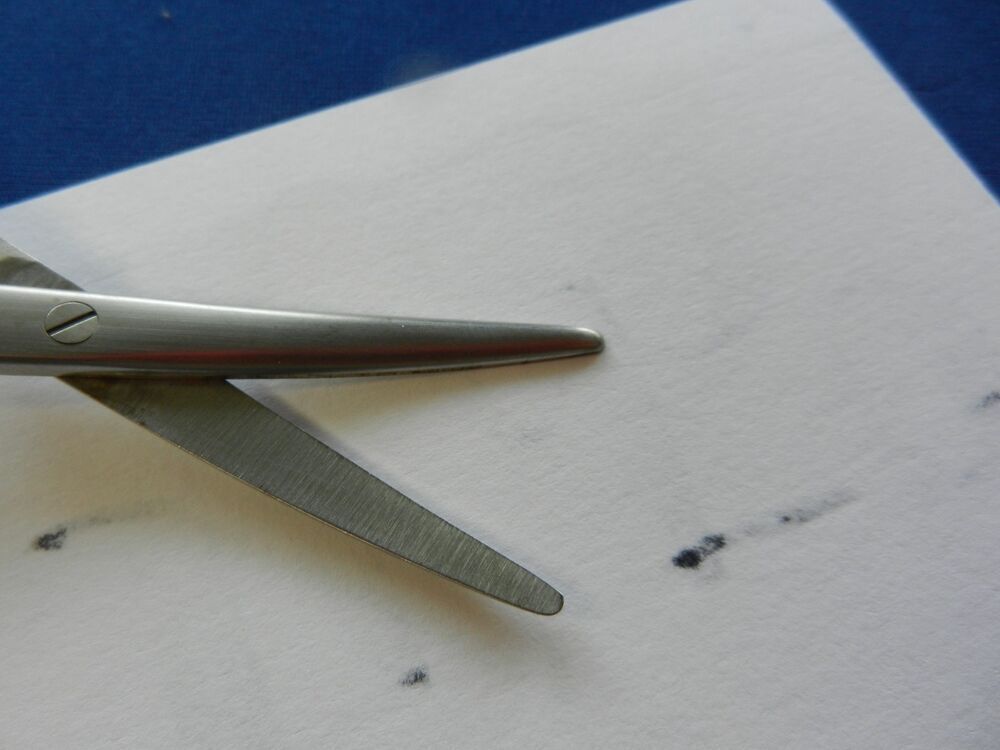 Jarit 099-251 Metzenbaum Lahey Curved Scissors 5 5/8" Length - Image 4