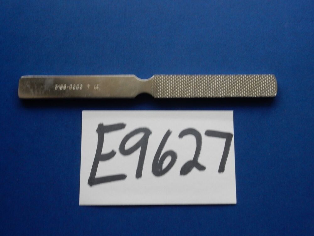 Stryker 3168-0000 Orthopedic Double Sided Rasp File 8-1/2"