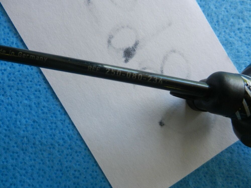 Stryker Surgical Laparoscopic Shaft W/ Ratcheting Metal Handle 250-080-234 - Image 5