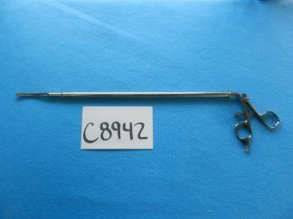 Snowden Pencer Surgical Laparoscopic 10mm 39cm Curved Grasping Forceps 89-1043