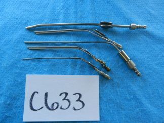 V. Mueller Codman Storz Surgical Suction Tubes Lot Of 5 #10