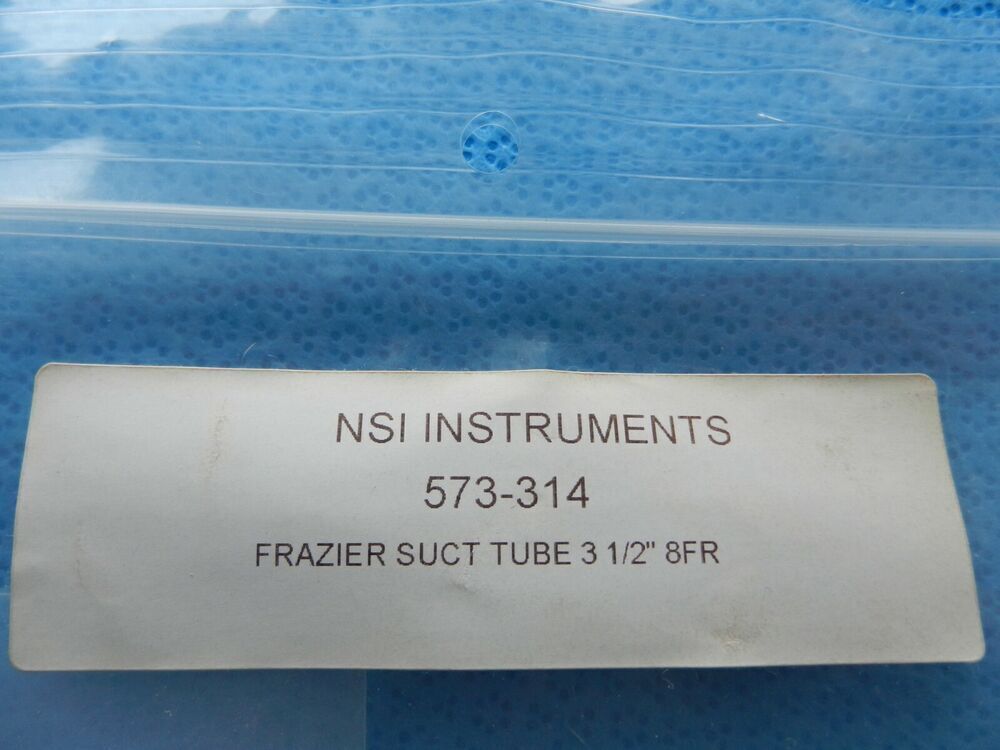 D2774 NSI Surgical 8Fr. Frazier Suction Tube 573-314 NEW! - Image 4