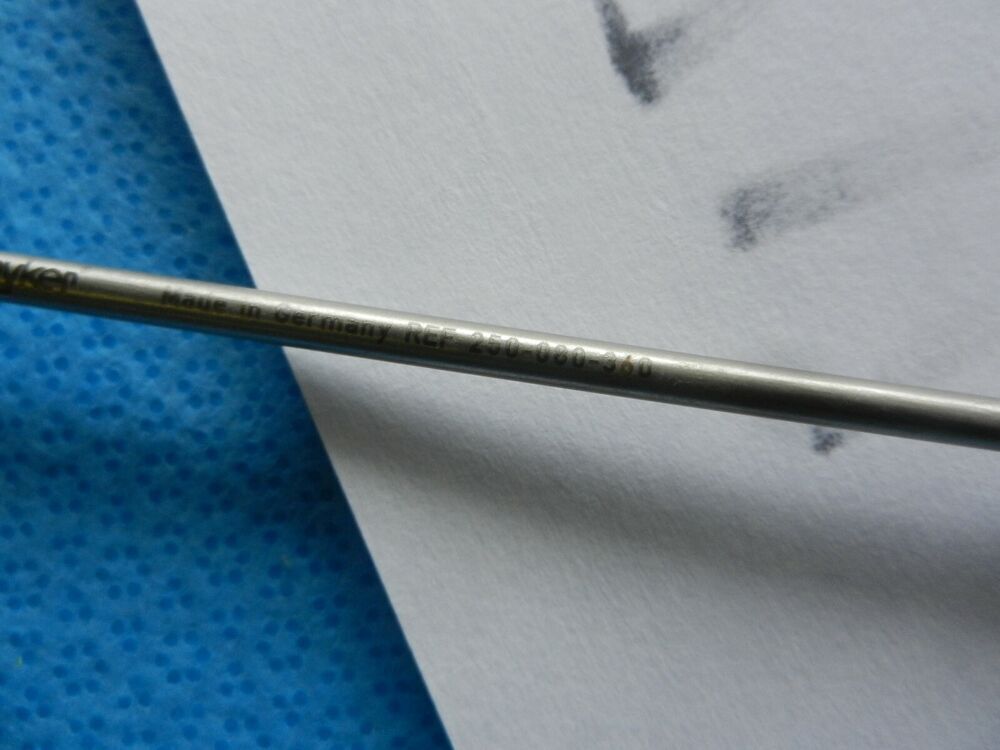 Stryker Surgical Laparoscopic 5mm Bipolar Fenestrated Forceps 250-080-360 - Image 6