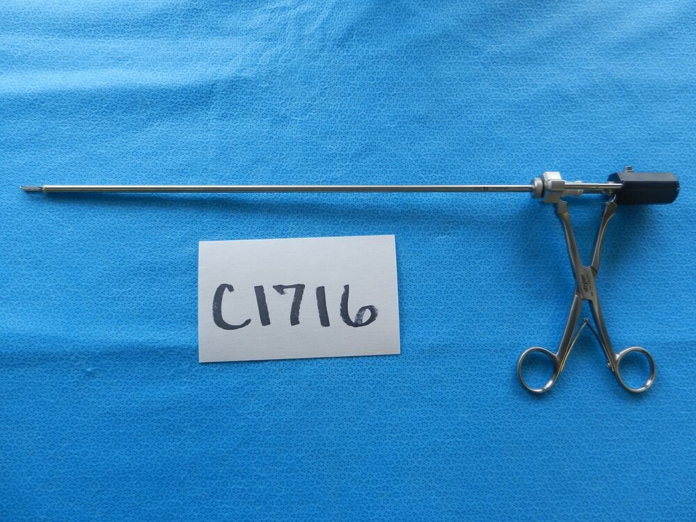 Stryker Surgical Laparoscopic 5mm Bipolar Fenestrated Forceps 250-080-360