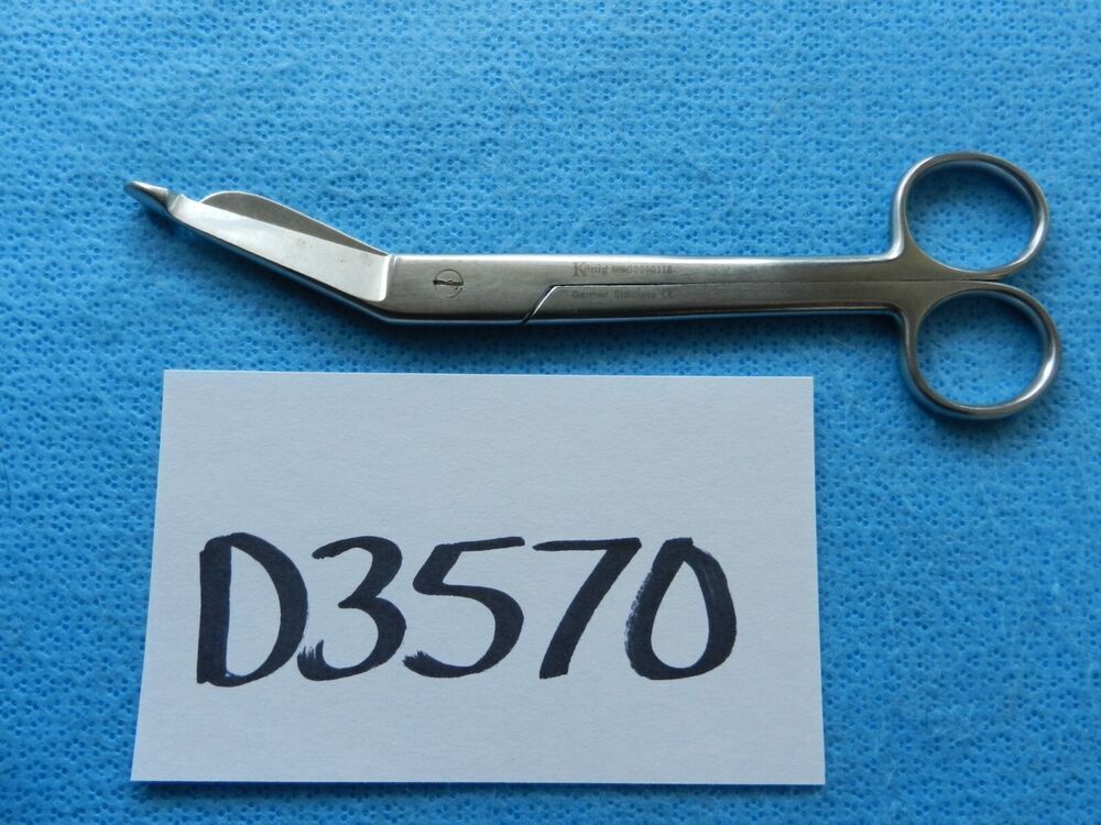 D3570 Konig Surgical 7-1/4in Lister Bandage Scissors MDS0890118