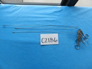 Pilling Surgical ENT Laryngeal Broncheal Forceps Lot Of 3