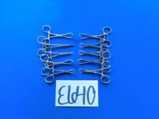 E640 V. Mueller Jarit Codman Lot of 10 Forceps 8.5-11cm Overall Length