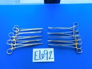 E692 Jarit V. Mueller Pilling Lot of 10 Forceps 20-22.5cm Overall Length