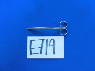 E719 Konig Angled Shaft Straight Blunt Tip Scissors 14cm Length MDS0840413