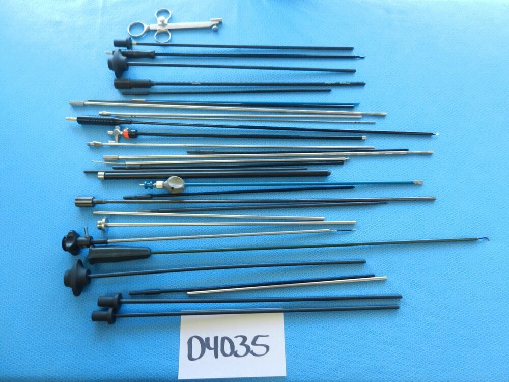 D4035 Stryker Jarit V. Mueller Surgical Laparoscopic Instruments