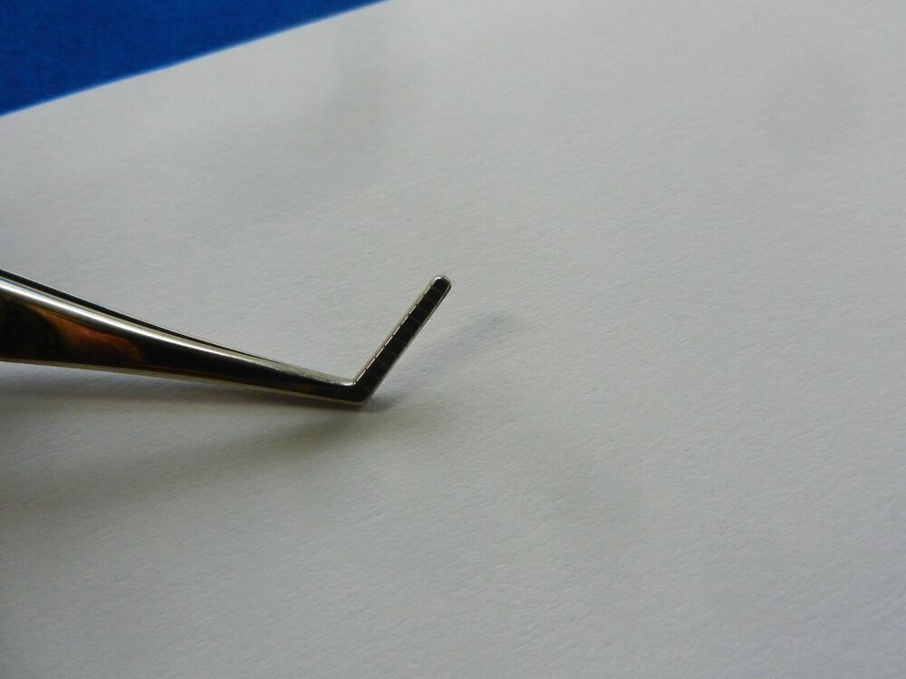 E1341 Storz Surgical Jameson 12mm Scaled Jaw Left Forceps E2330 - Image 4