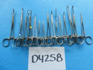 D4258 Jarit V. Mueller Storz Surgical Forceps Lot Of 15