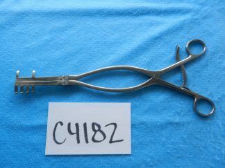 Jarit Surgical 4 X 2 Prong Horizontal Hinged Retractor 225-510